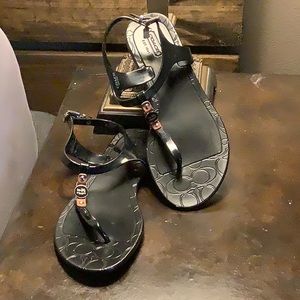 Coach Piccadilly Jelly Sandals